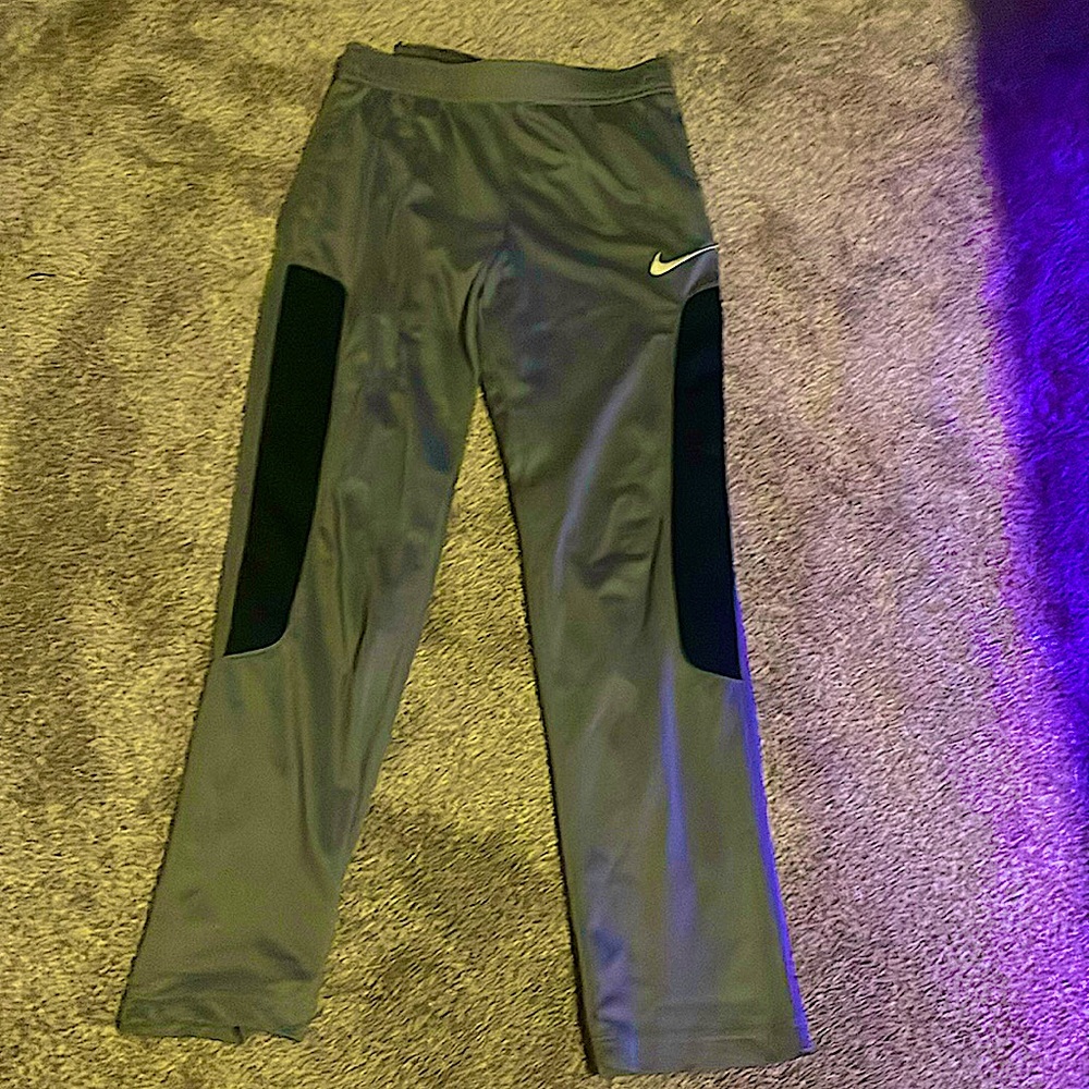 Nike grey and black sweatpants